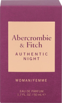 Abercrombie & Fitch Authentic Night Women Edp Spray50 ml. - One Size