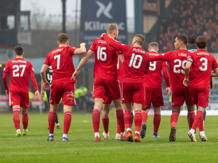 Aberdeen vs Falkirk (Scottish Premiership) (Eigen vervoer)