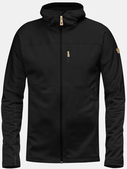 Abisko Trail Fleece Jas Heren, black Maat S