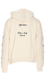 Abloh 23 Hoodie Sweatshirt - maat S Ivoor