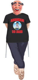 Abraham pop opvulbaar compleet met Abraham pop shirt en masker Multi