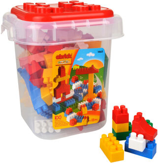 Abrick Ton Gevuld Met 100 Bouwstenen