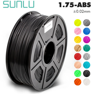 ABS 3D Printer Filament 1kg 1.75mm Spool ABS For 3d Printer Model Printing Black Grey White Color