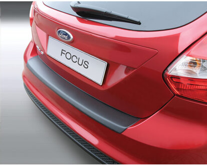 ABS Achterbumper beschermlijst passend voor Ford Focus 5 deurs 2012-2015 Zwart