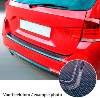 ABS Achterbumper beschermlijst passend voor MG 3 Hybrid+ 2024- Carbon Look GRRBP1419C