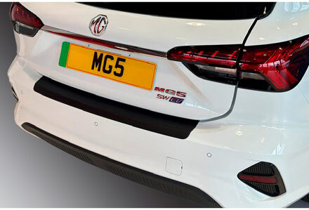 ABS Achterbumper beschermlijst passend voor MG 5 SW EV Facelift 2023- Zwart GRRBP1405