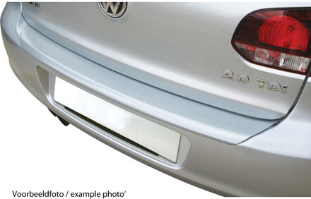 ABS Achterbumper beschermlijst passend voor Toyota Yaris 3/5 deurs 9/2014- 'Ribbed' Zilver