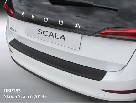 ABS Achterbumper beschermlijst Skoda Scala 2019- Zwart