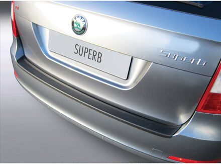 ABS Achterbumper beschermlijst Skoda Superb Combi 2013- Zwart