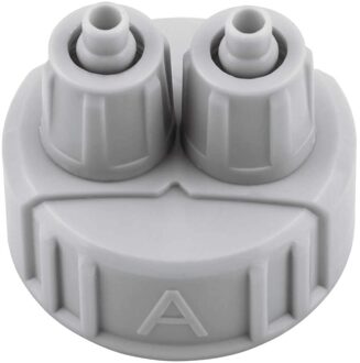 Abs Aquarium CO2 Systeem Kit Generator Deel Pro Buizen Valve Guage Fles Cap Voor Aquarium Live Geplant Een/B Interface Diy type B