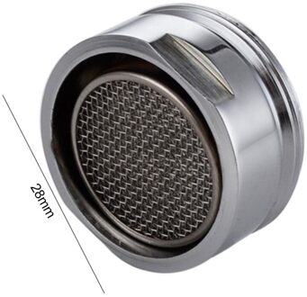 Abs Buitendraad Wastafel Kraan Waskolf Swivel Hoofd Gefilterd Douchekop Verstelbare Sproeier Beluchter Connector Fijne Filter