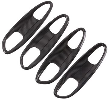 Abs Carbon Fiber Exterieur Deurgreep Cover Trim Deur Kom Leuning Frame Armsteun Kappen Voor Lexus ES200
