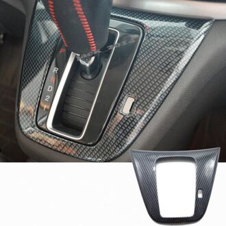 ABS Carbon Fiber Fit Voor Honda CRV CR-V Versnellingspook Panel Cover Trim