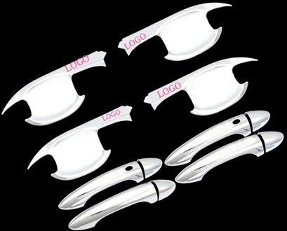 Abs Chrome Auto Deurgreep Beschermend Omhulsel Cover Trim Deurklink Auto Styling Voor Chery Tiggo 7