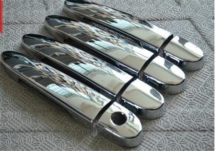 Abs Chrome Deurgreep Beschermend Omhulsel Cover Trim Voor Grote Muur C30 Auto Styling