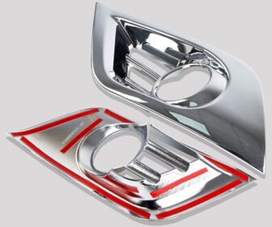 Abs Chrome Mistlamp Fog Lamp Cover Trim 2 Stuks Voor Buick Envision Auto Styling