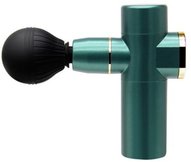 Abs Deep Tissue Spier Massage Gun Body Schouder Terug Hals Massager Sporten Atleten Ontspanning Afslanken Vormgeven Pijnbestrijding groen