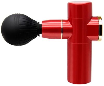 Abs Deep Tissue Spier Massage Gun Body Schouder Terug Hals Massager Sporten Atleten Ontspanning Afslanken Vormgeven Pijnbestrijding Rood