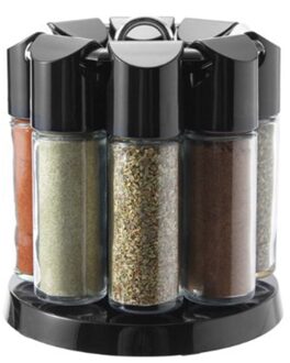 Abs Deksel Kruiderij Pot Kruiden Fles Keuken Benodigdheden Kruiden Fles Set Seal De Roterende Kruiden Rack Spice Gereedschap