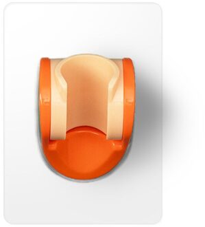 Abs Douchekop Basis Shampoo Douche Bad Heads Badkamer Accessoires Waterbesparende Nozzle Baden Handspuit Hoofd Voor Thuis Hotel Oranje