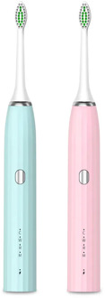 ABS electric toothbrush girl sound wave automatic lovers adult soft hair charging waterproof 45 degree small white brush