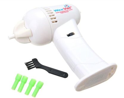 ABS Gezonde Pijnloos Gezondheid Elektrische Oorreiniger Wax Remover Pick Cordless Vacuum Oorsmeer Cleainging Tool Met Siliconen Tips