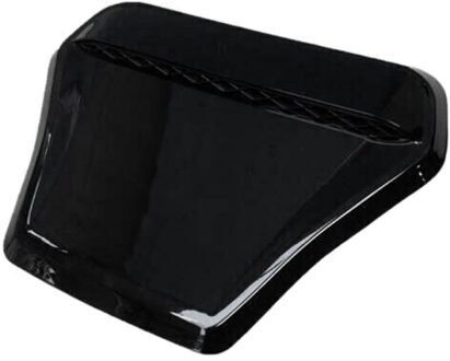 Abs Heldere Zwarte Motorkap Luchtuitlaat Vent Frame Cover Trim Auto Styling Voor Honda Civic Hatchback/Sedan