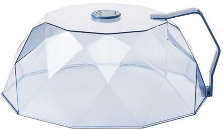 Abs Magnetron Cover Duurzaam Splash Cover Veilig En Gezond Voedsel Cover Hittebestendig En Vers Houden Deksel keuken Gereedschap blauw