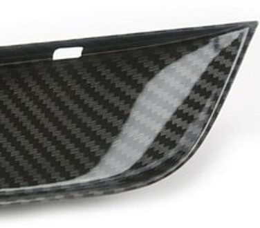 Abs Plastic Deurklink Kom Cover Black Carbon Fiber Stijl Decoratie Voor Honda Accord