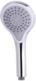 Abs Platic 3 Functies Hoge Druk Zwart/Wit Regenval Spuit Regen Badkamer Douchekop Hand Held Douchekop Met Knop TM-SD-3127-4