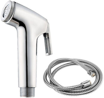 Abs Portable Hand Held Luier Bidet Sproeier Badkamer Wc Bidet Douchekop Douchekop Met Douche Telefoon Slang 1.5m hose