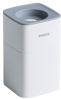 Abs Siliconen Wall Mount Tandpasta Dispenser Stofdicht Tandpasta Houder Opbergrek Thuis Orgainizer Badkamer Accessoires grijs