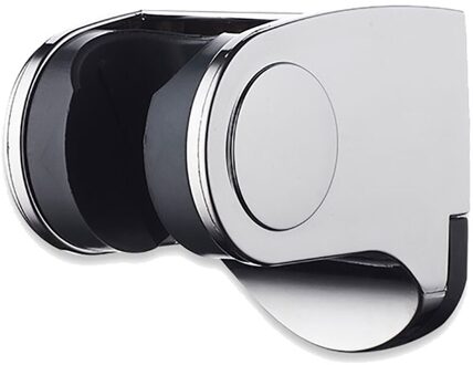Abs Verchroomde Douchekop Handset Houder Chrome Badkamer Wall Mount Verstelbare Zuig Beugel Gepolijst Lichtgewicht Robuuste