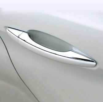 Abs Verchroomde Exterieur Auto Deurgreep Cover Decoratie Trim Voor Peugeot 3008 5008 Gt /Voor Peugeot 508