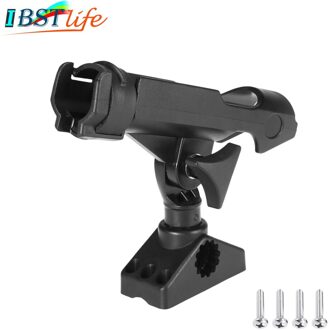 Abs Verstelbare Boot Hengel Rack Houder Apparaat Pole Kajak Ondersteuning Fixer Fix Pole Draaibare Mount Opblaasbare Accessoires