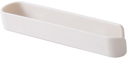 Abs Wandmontage Handdoekhouder Gratis Ponsen Badkamer Handdoek Bar Plank Toilet Roll Paper Opknoping Hanger Badkamer Supply wit