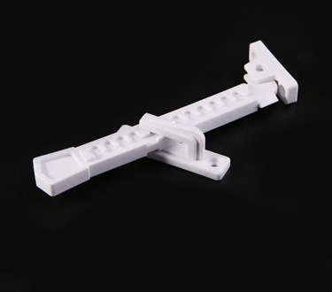 ABS Window Brace With Screws Window Sash Lock Child Safety Window Latch Window Stay Catch