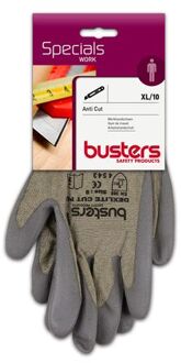 Absaar Busters Handschoenen Anti Cut Polyethyleen Grijs M10