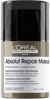 Absolut Repair Molecular Professionele Leave-in Herstelmasker Voor Beschadigd Haar 50 ml - One Size