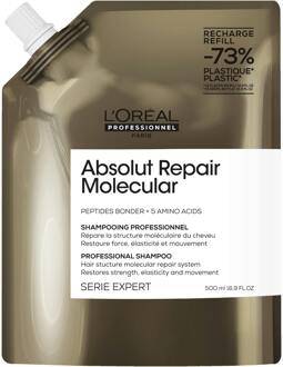 Absolut Repair Molecular Shampoo Refill Pack 500ml for Damaged Hair