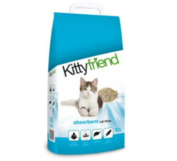 Absorbent kattenbakvulling 10 liter