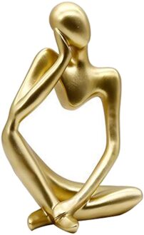 Abstract Standbeeld Hars Beeldje Beeldhouwkunst Ornamenten Moderne 12X25cm 15X25cm