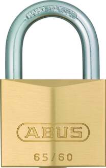 ABUS 65/20 hangslot 20 x 3,5 mm goud Goudkleurig