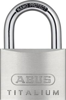 ABUS Cilinderhangslot | breedte slotlichaam 60 mm | Titalium verschillendsluitend | 1 stuk - 79480 - 79480
