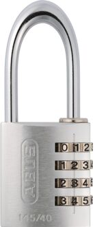 ABUS Combinatieslot Ca3/40hb40 - Massief Aluminium Voor Kluisje - Behuizing 40mm, Lange Beugel 40mm