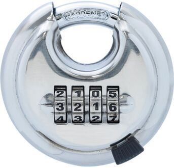 ABUS Discusslot Met Cijferslot Tcdi1/70 - Roestvrij Staal Hoge Veiligheid - Diameter 70 Mm
