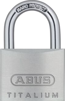 ABUS Hangslot Met Sleutel Titalium Tkti24/40 - Aluminium Voor Poort - Behuizing 40mm