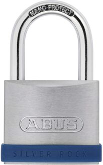 ABUS Hangslot Met Sleutel Tkz6/55 - Zink, Hoge Veiligheid Voor Buiten - Behuizing 55mm