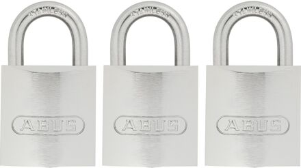 ABUS Hangslotset Kbib2/30 - Massief Messing, Waterbestendig - Behuizing 28,5 Mm - Set Van 3 Stuks