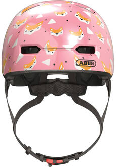 ABUS Helm Skurb Kid rose foxes M 50-55cm Roze